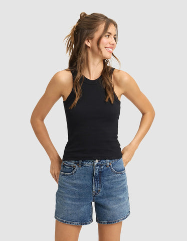 Women's Fine Ribbed Tank