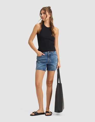 Women's Fine Ribbed Tank