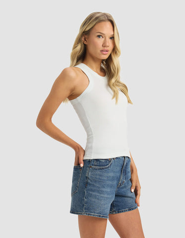 Women's Fine Ribbed Tank
