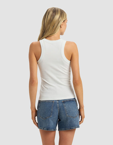 Women's Fine Ribbed Tank