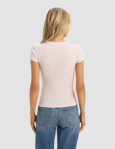 Women's Fine Ribbed Tee