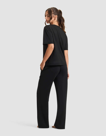 Women's First Layer Pajama Short Sleeve Tee & Pant Set