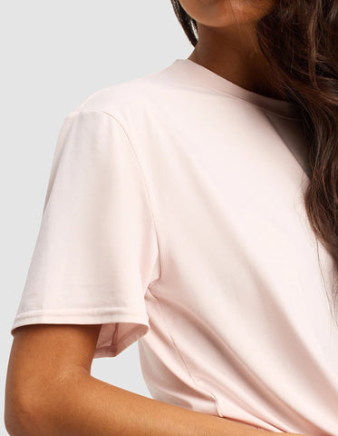 Women's First Layer Pajama Short Sleeve Tee & Pant Set