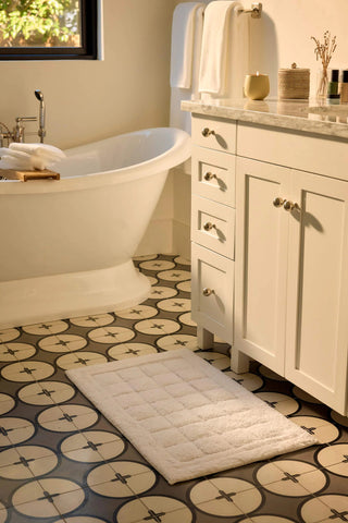 Grid Bath Mat