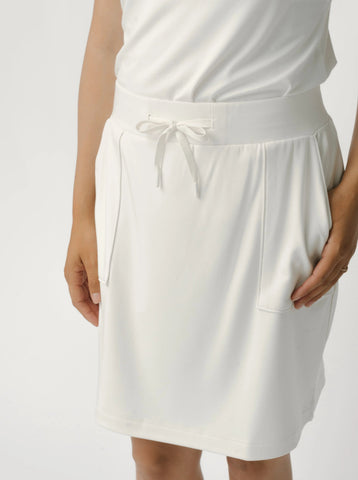 Women's Brushed Bamboo Patch Pocket Skirt - Last Chance