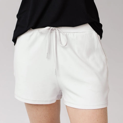 Women's Brushed Bamboo Jogger Shorts - Last Chance