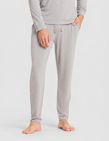 Men's Bamboo Stretch-Knit Long Sleeve Pajama Set