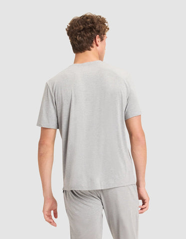 Men's Bamboo Stretch-Knit Short Sleeve Pajama Tee