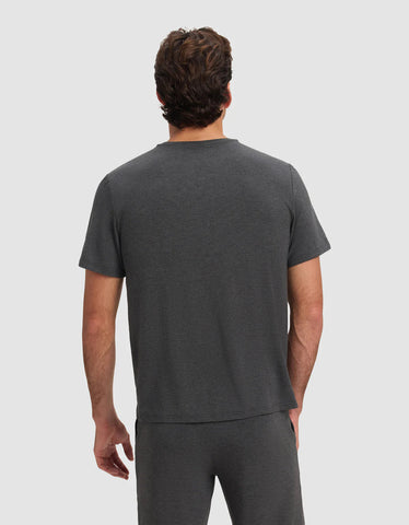 Men's Bamboo Stretch-Knit Short Sleeve Pajama Tee