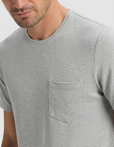 Men's Bamboo Stretch-Knit Short Sleeve Pajama Set