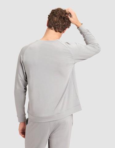 Men's Brushed Bamboo Pullover Crew