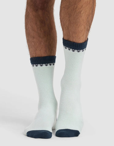 Mistletoe Plush Lounge Calf Sock - Last Chance