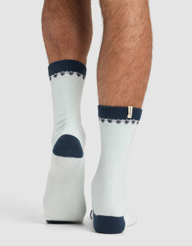Mistletoe Plush Lounge Calf Sock - Last Chance