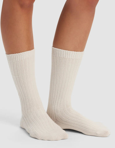 Women's Plush Lounge Calf Sock 3-Pack