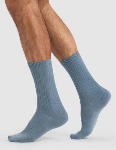 Men's Plush Lounge Calf Sock 3-Pack