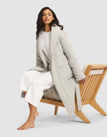 Women's Quilted House Coat