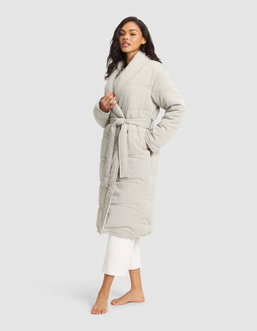 Women's Quilted House Coat