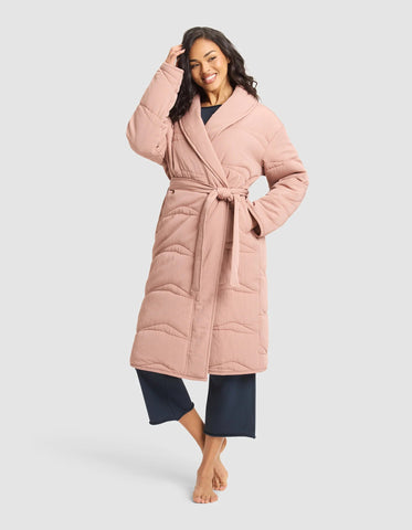 Women's Quilted House Coat