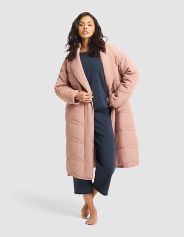 Women's Quilted House Coat
