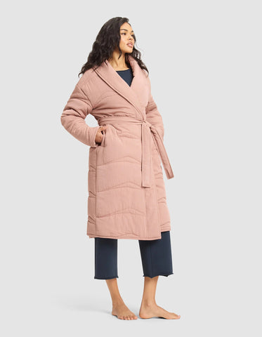 Women's Quilted House Coat