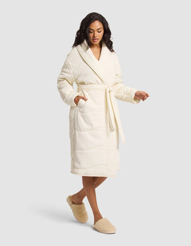 Women's Quilted House Coat
