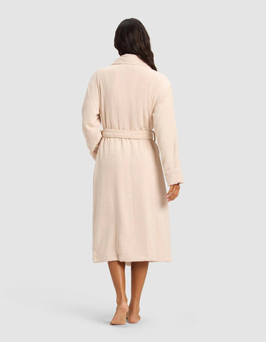 Ribbed Terry Bath Robe