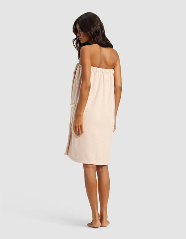 Ribbed Terry Bath Wrap