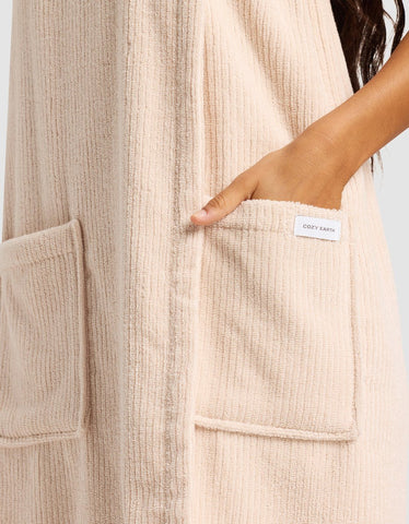 Ribbed Terry Bath Wrap