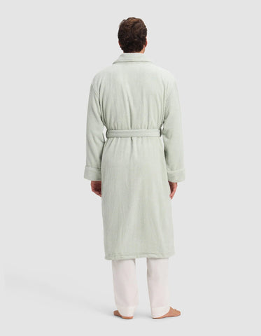 Ribbed Terry Bath Robe