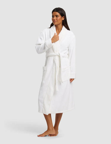 Ribbed Terry Bath Robe