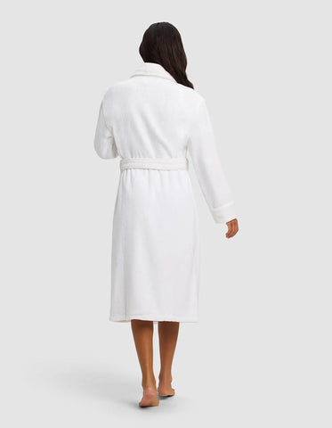 Ribbed Terry Bath Robe
