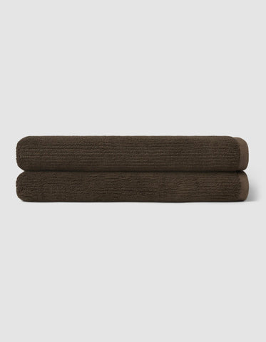 Ribbed Terry Bath Sheets