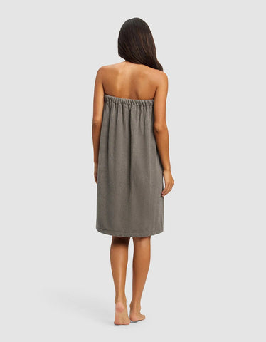 Ribbed Terry Bath Wrap