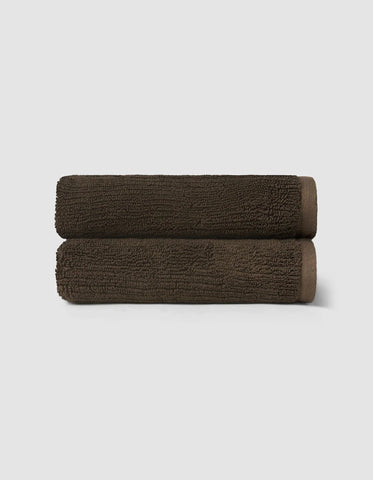 Ribbed Terry Hand Towels