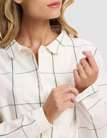 Women's Sutton Long Sleeve Pajama Top
