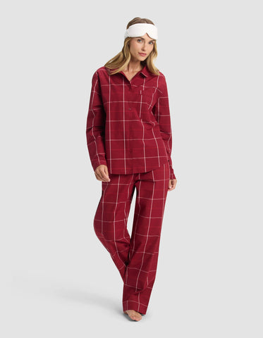 Women's Sutton Long Sleeve Pajama Top - Last Chance