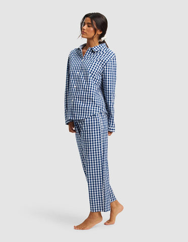 Women's Sutton Long Sleeve Cropped Pajama Set