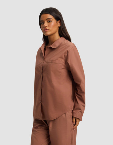 Women's Sutton Long Sleeve Pajama Top - Last Chance