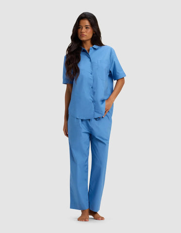 Women's Sutton Short Sleeve & Cropped Pajama Pant Set