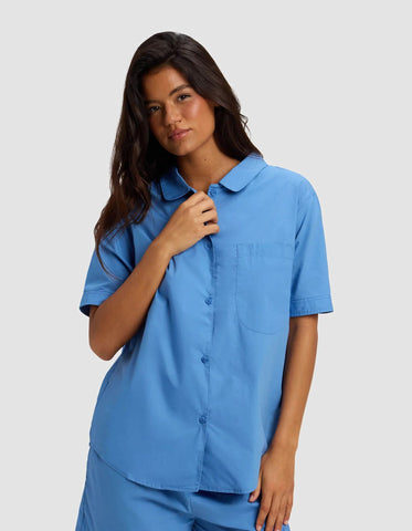 Women's Sutton Short Sleeve & Cropped Pajama Pant Set