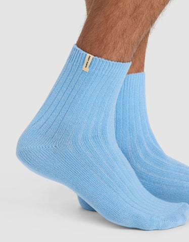 Men's Plush Lounge Quarter Sock
