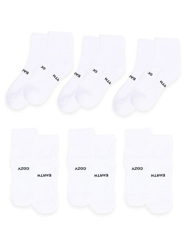 Men's Essential Quarter Sock 6-Pack
