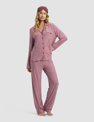 Women's Bamboo Stretch-Knit Long Sleeve Pajama Top - Last Chance