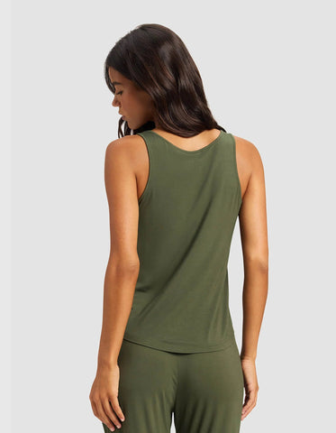 Women's Bamboo Stretch-Knit Tank & Short Set