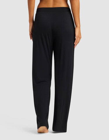Women's Bamboo Stretch-Knit Long Sleeve Lounge Tee & Pant Set
