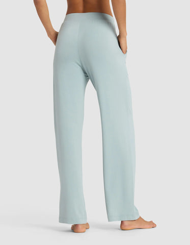 Women's Bamboo Stretch-Knit Lounge Tee & Pants Set
