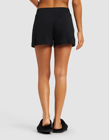 Women's Bamboo Stretch-Knit Lounge Tee & Shorts Set