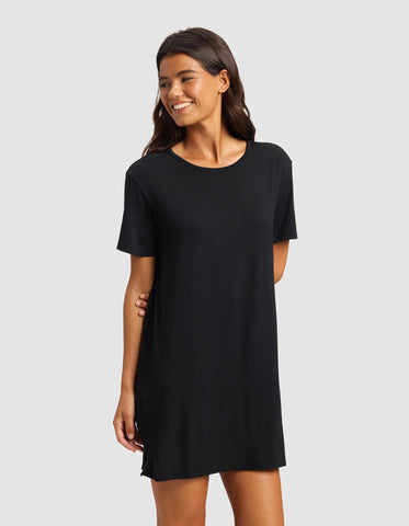Women's Bamboo Stretch-Knit Sleep Dress