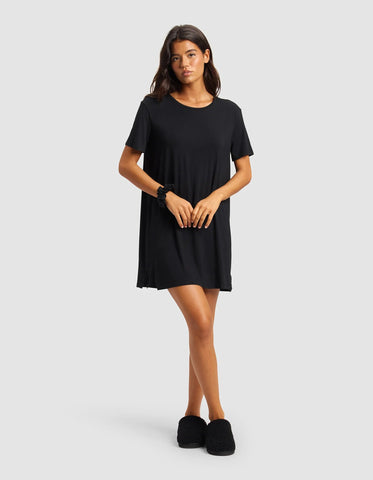Women's Bamboo Stretch-Knit Sleep Dress