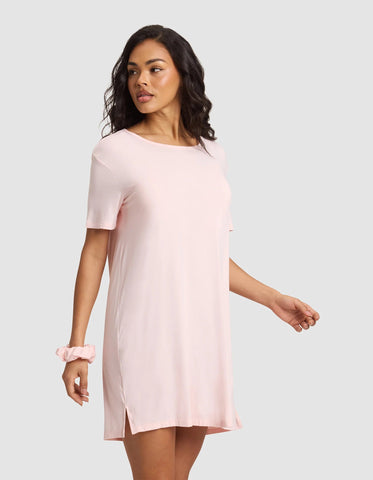 Women's Bamboo Stretch-Knit Sleep Dress